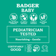Load image into Gallery viewer, baby foaming shampoo and wash certifications