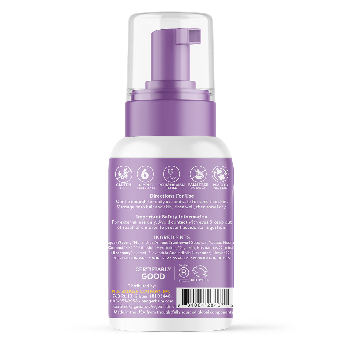 Dr brown's sales foaming baby wash