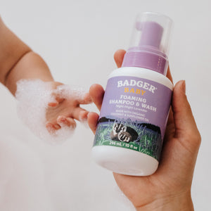 baby night-night foaming shampoo and wash lifestyle