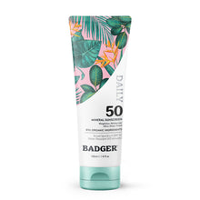 Load image into Gallery viewer, spf 50 mineral everyday daily sunscreen weighless sheer lightweight easy to apply