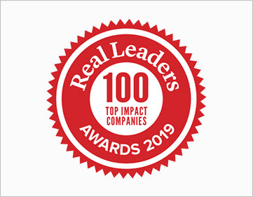 Badger Award - 2019 Real Leaders 100 Top Impact Companies