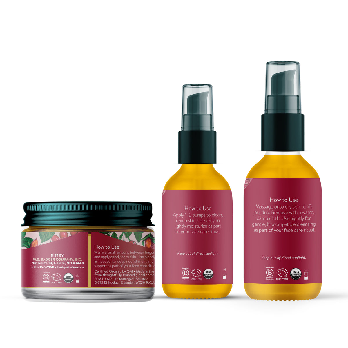 Rose Beauty Bundle | Badger