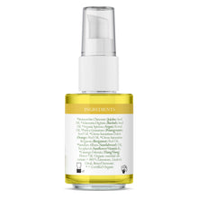 Load image into Gallery viewer, organic argan face oil ingedients
