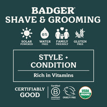 Load image into Gallery viewer, Badger Vegan Beard Grooming