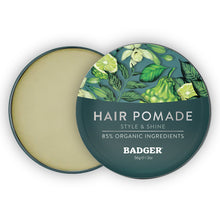 Load image into Gallery viewer, Badger Organic Hair Pomade Style & Shine