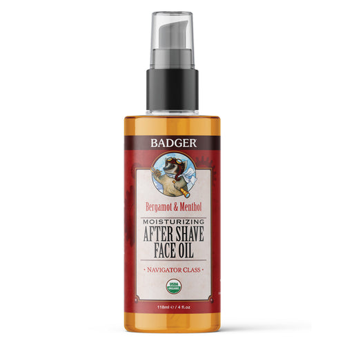 organic after shave oil
