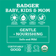 Load image into Gallery viewer, baby balm organic moisturizer certifications