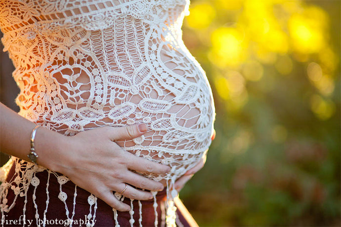 Side by Side: Pregnant Belly Oil and Belly Butter