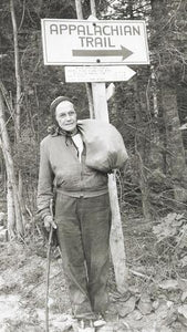 Grandma Gatewood hikes Appalachian Trail