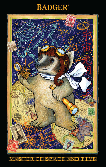Badger Art: Master of Space and Time