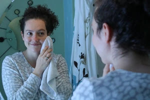 Removing Badger Cleansing Oil