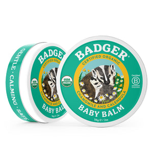 baby balm organic moisturizer side