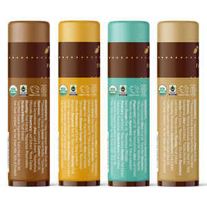 cocoa butter lip balm 4 pack sticks backs