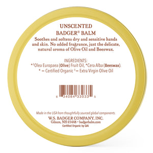 badger balm unscented hand moisturizer ingredients