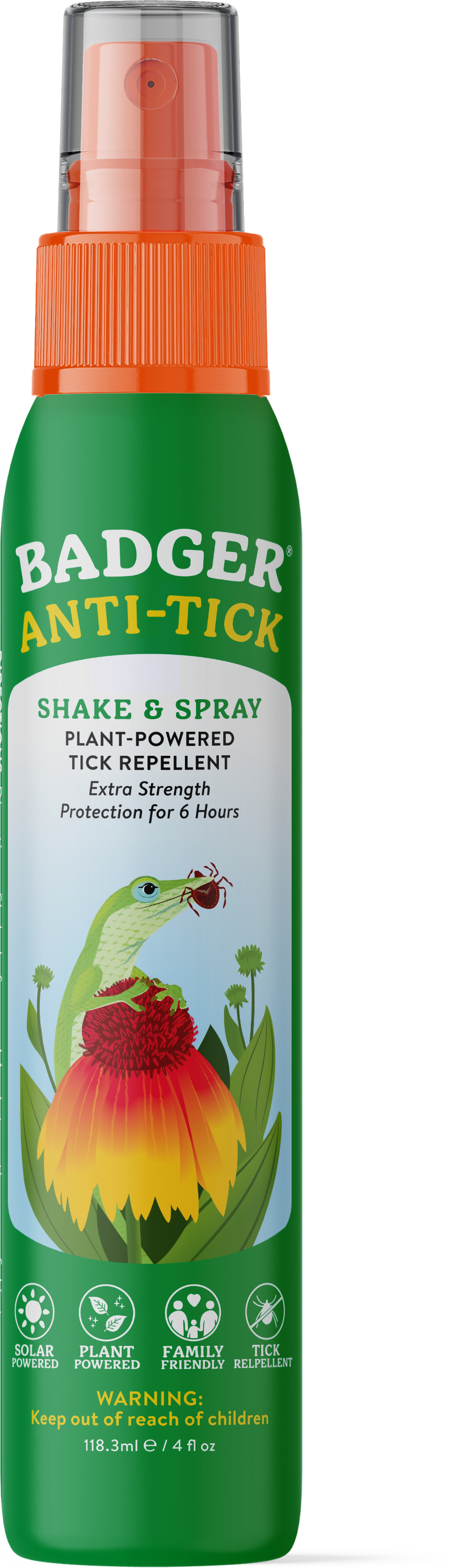 tick garden spray Anti-Tick Spray, 4 fl oz Aluminum Bottle