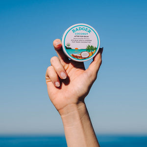 coconut after sun balm tin lifestyle