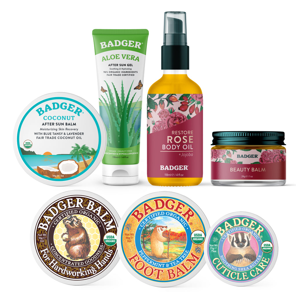 Badger Using Lotion Intensive Moisturizer Bundle | Badger