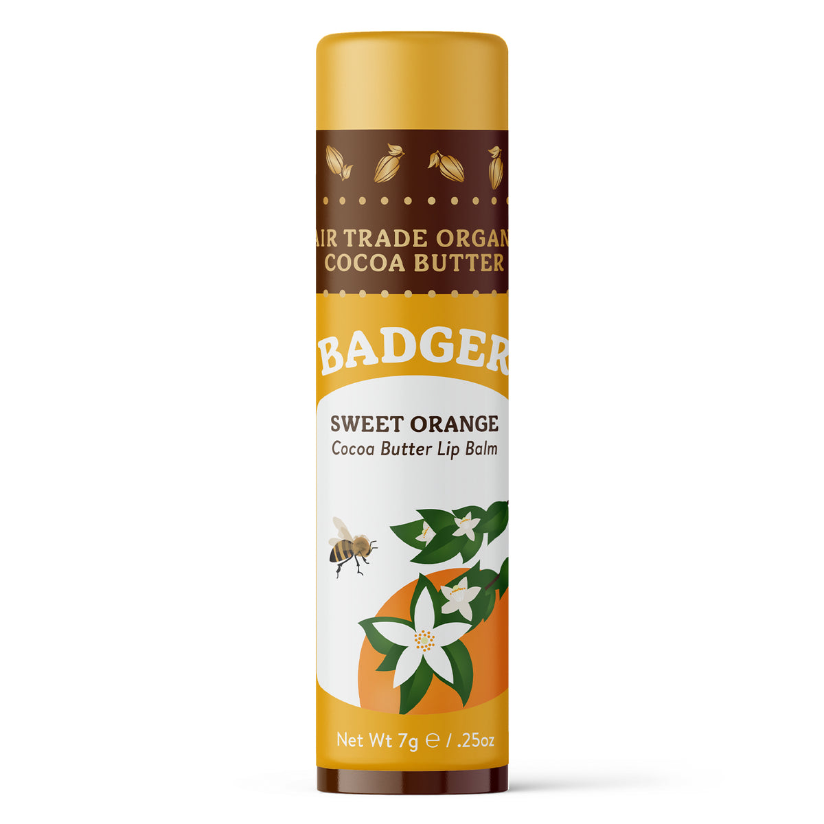 Cocoa Butter Lip Balm - Sweet Orange