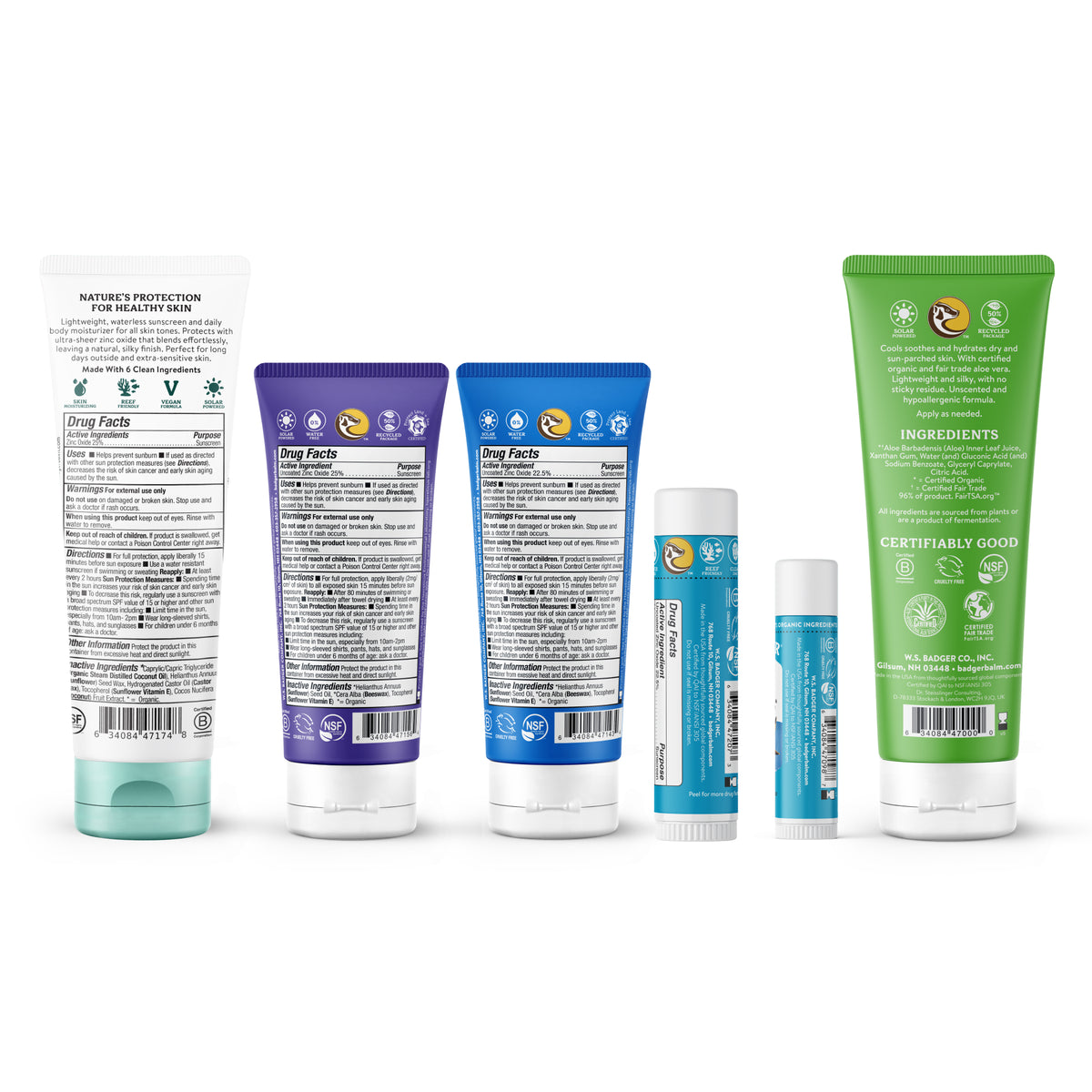 Sun Protection Bundle | Badger