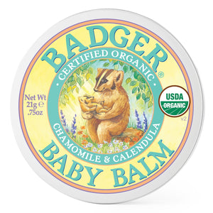 baby balm organic moisturizer small tin