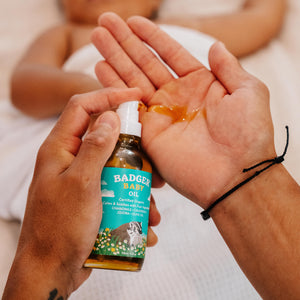 badger organic baby oil