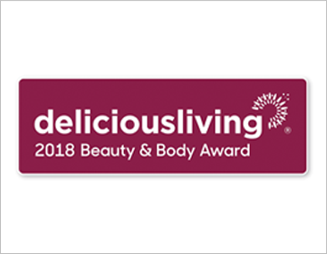 Badger Award - 2018 Delicious Living Beauty & Body Award