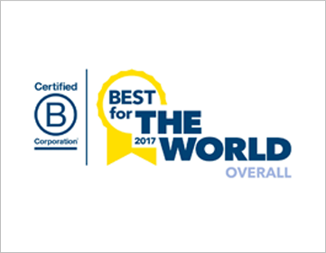 Badger Award - 2017 B Corp Best for the World