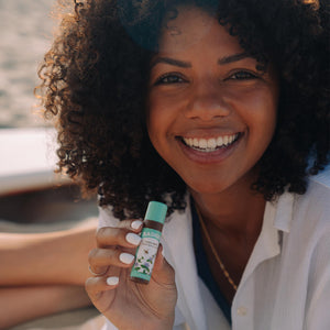 cool mint cocoa butter lip balm lifestyle