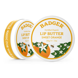sweet orange lip butter tins