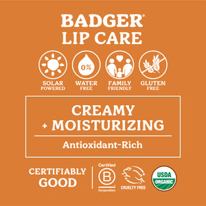 unscented lip butter tin certifications