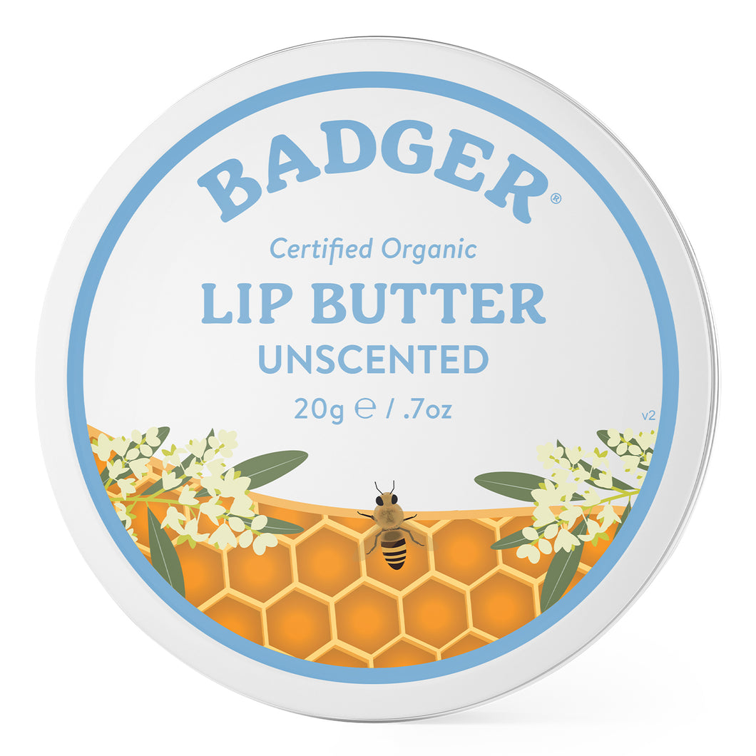 unscented lip butter tin