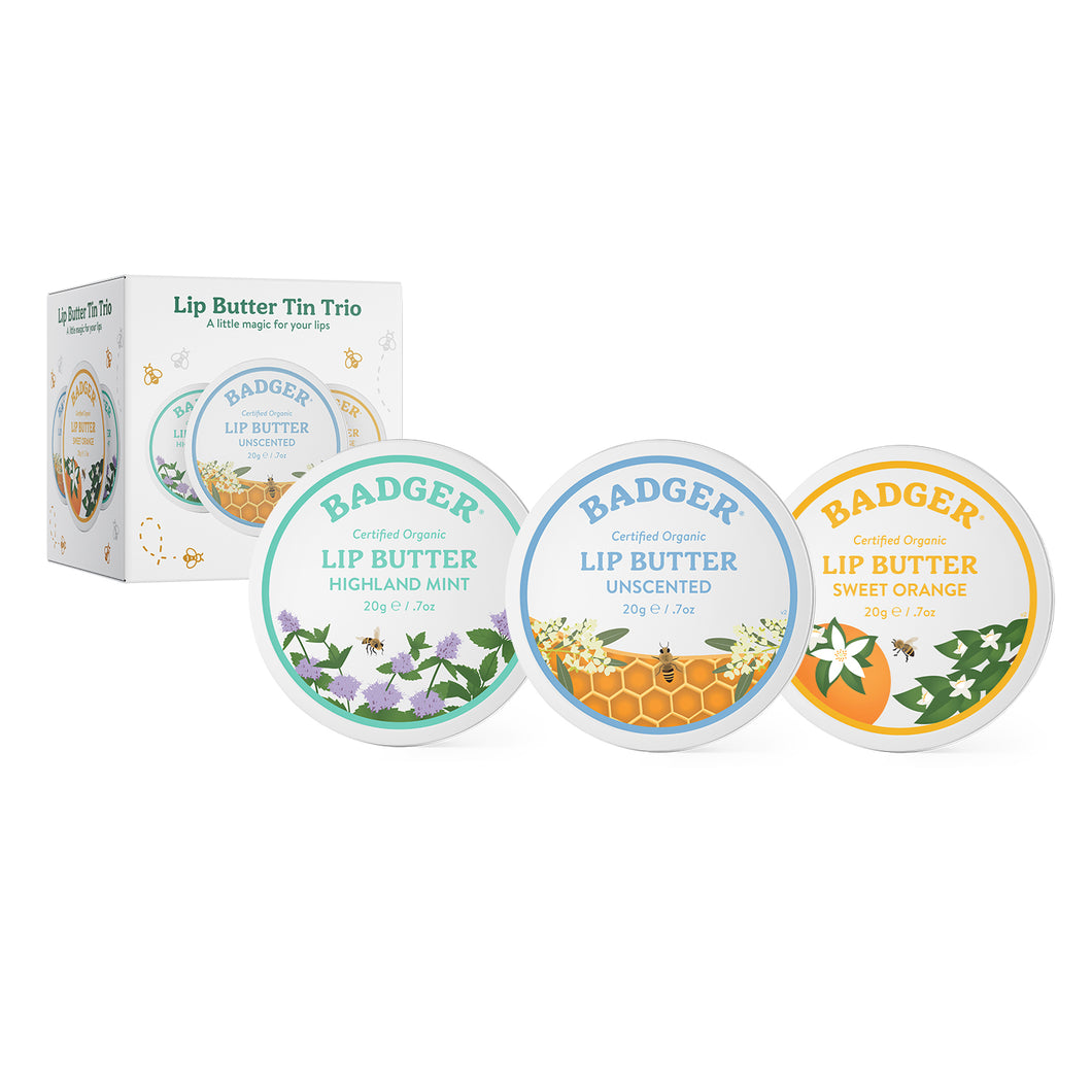 organic lip butter trio box