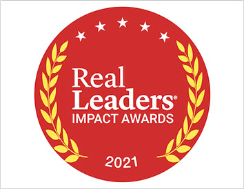 2021 real leaders impact award badger