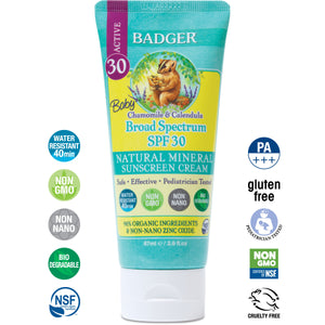 safe mineral baby sunscreen certifications