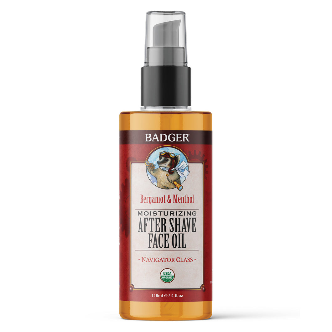 organic after shave oil