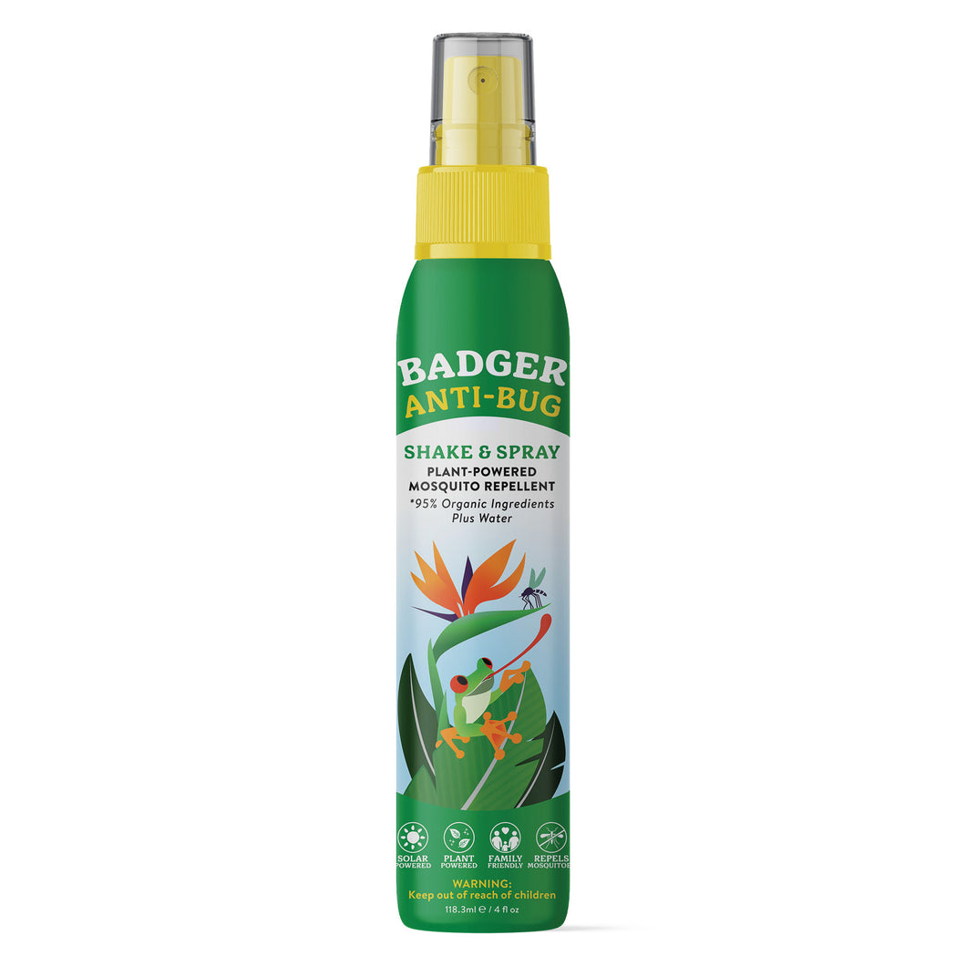 Badger Organic Anti-Bug Shake & Spray - 4 fl oz bottle