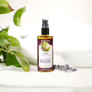 lavender massage oil organic aromatherapy spa