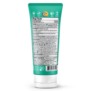 baby mineral sunscreen cream back