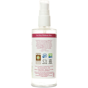 balancing mist organic rosewater back