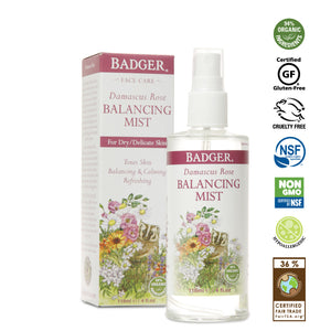 balancing mist organic rosewater certifications