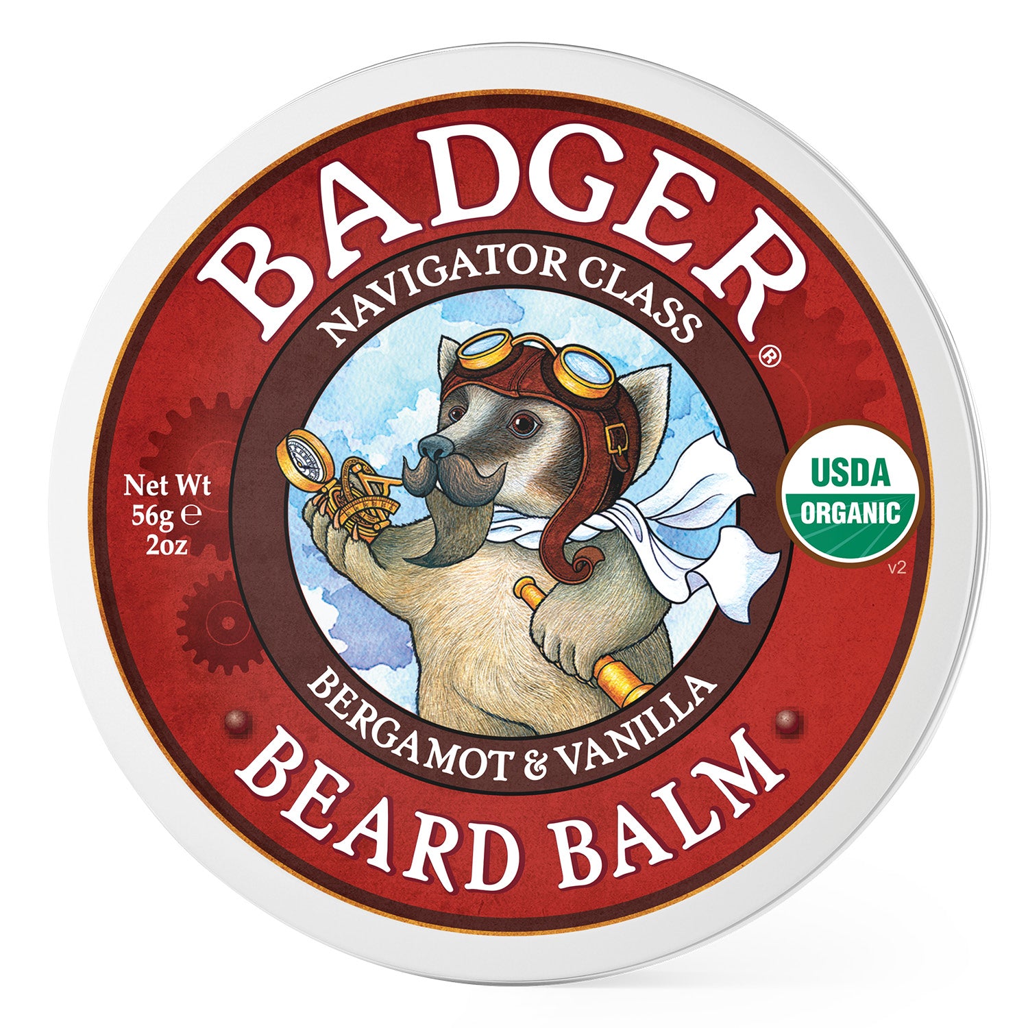 Beard Balm - Conditioning Styling Aid | Badger Balm – BADGER