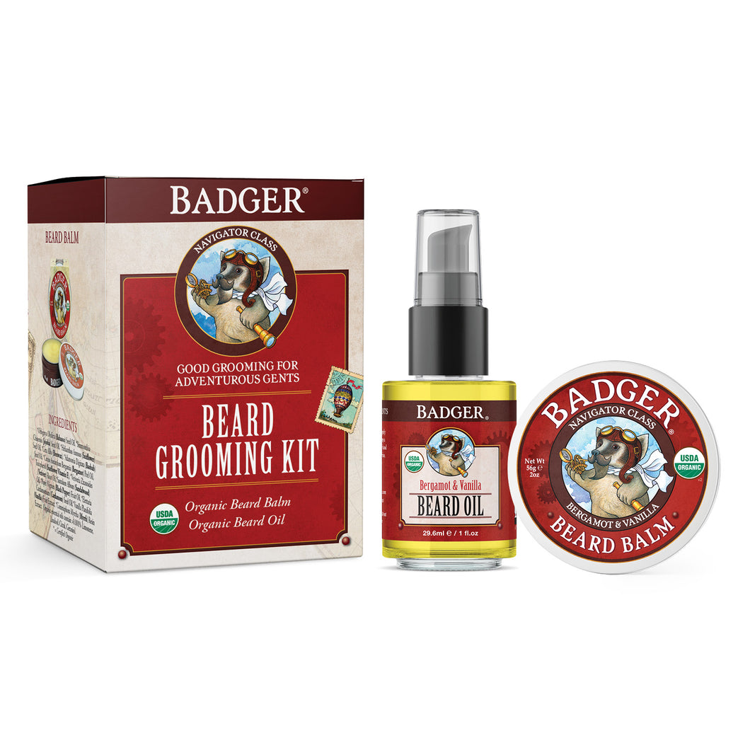 Beard Grooming Kit Badger Balm