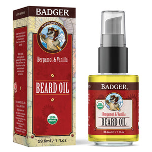 organic beard conditioning oil bottle box
