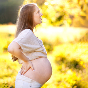 organic belly butter mom