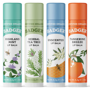 classic lip balm 4 pack green box sticks