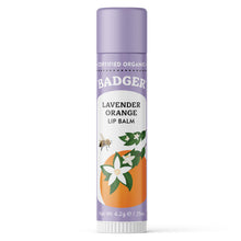 Load image into Gallery viewer, organic classic lip balm lavender orange
