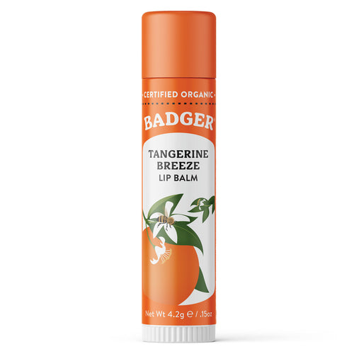 organic lip balm tangerine breeze