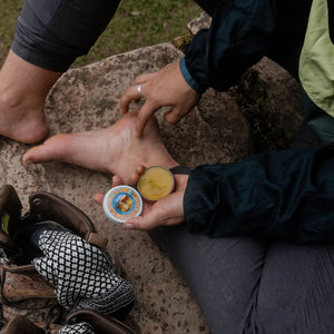 foot balm organic treatment hiking