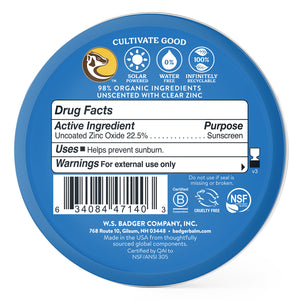 reef safe mineral sunscreen tin back
