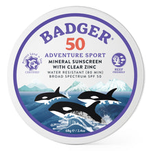 Load image into Gallery viewer, adventure sport reef safe mineral sunscreen SPF 50
